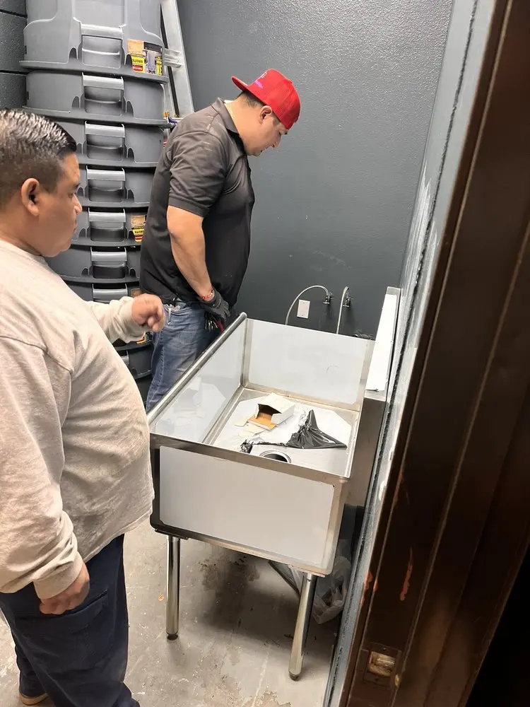 Commercial plumbing and sink installation in Lakeview Terrace