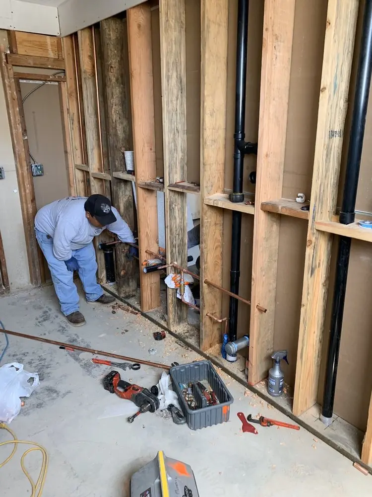 Commercial rough-in plumbing for Trenchless Sewer Repair in Lakeview Terrace